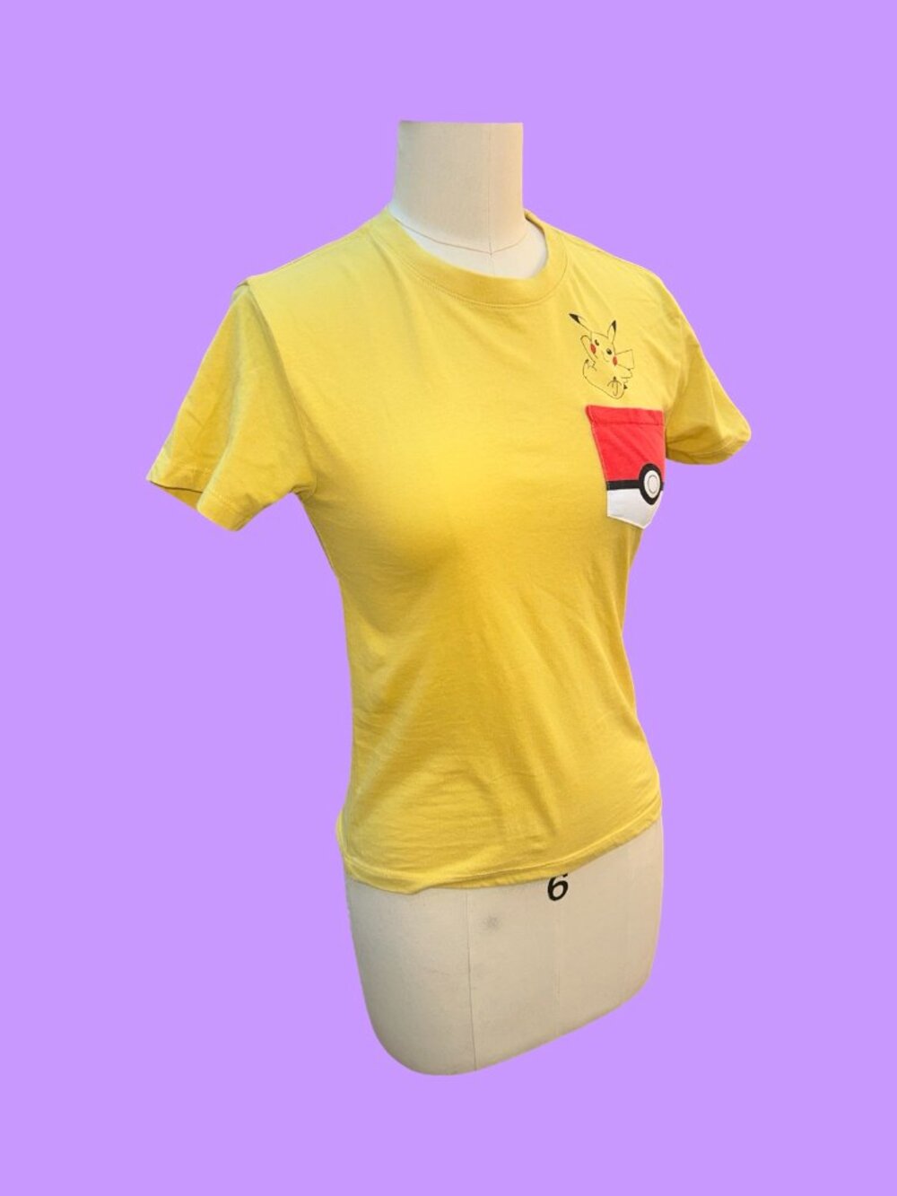 Yellow Pikachu Pokemon Shirt - Picture 2 of 7